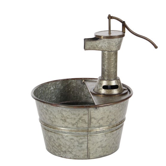 Grey Iron Farmhouse Fountain, , alternate image number null