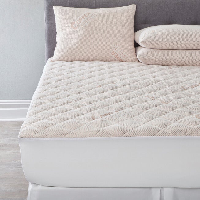 Copper Effects Sleep Pillow, WHITE, hi-res image number null