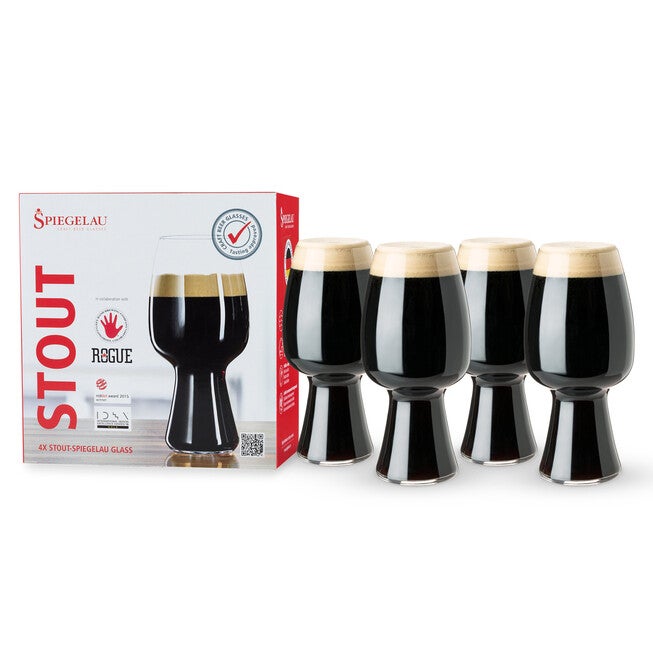 21 Oz Stout Glass (Set Of 4), CLEAR, hi-res image number null