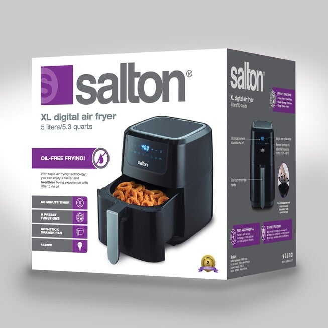 Digital Air Fryer Xl - 5L/Qt, , alternate image number null