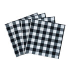 Buffalo Check Dinner Table Napkins Set of Four, , alternate image number null