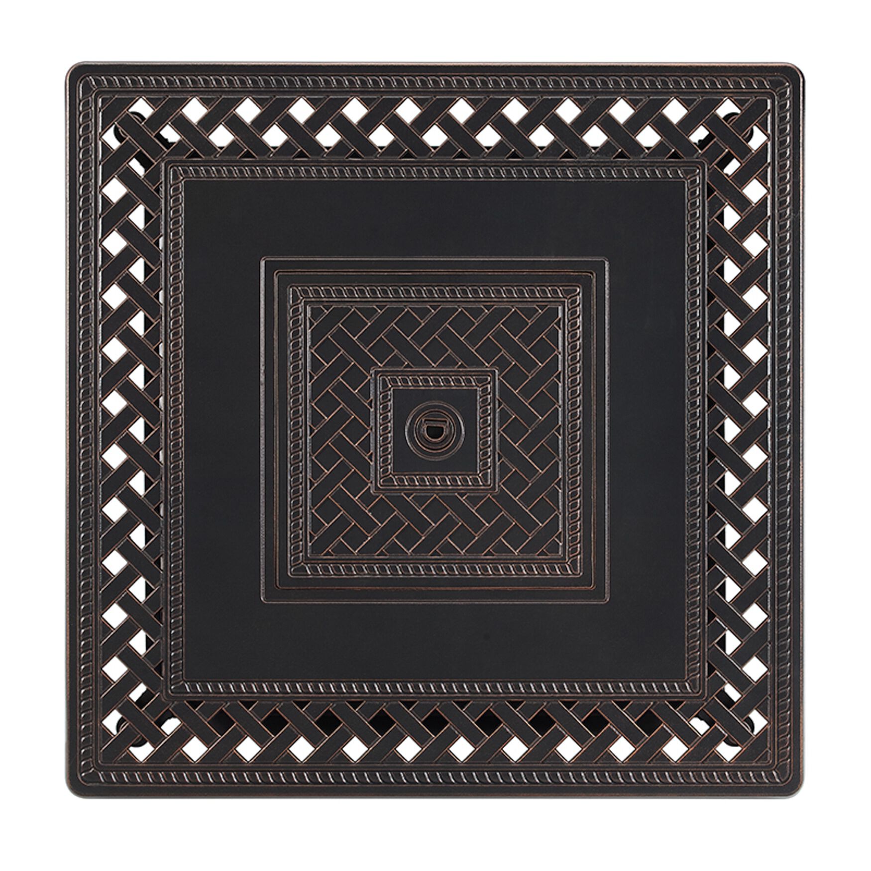 Downey 32 inches Square Aluminum LPG/NG Fire Pit, , alternate image number 5