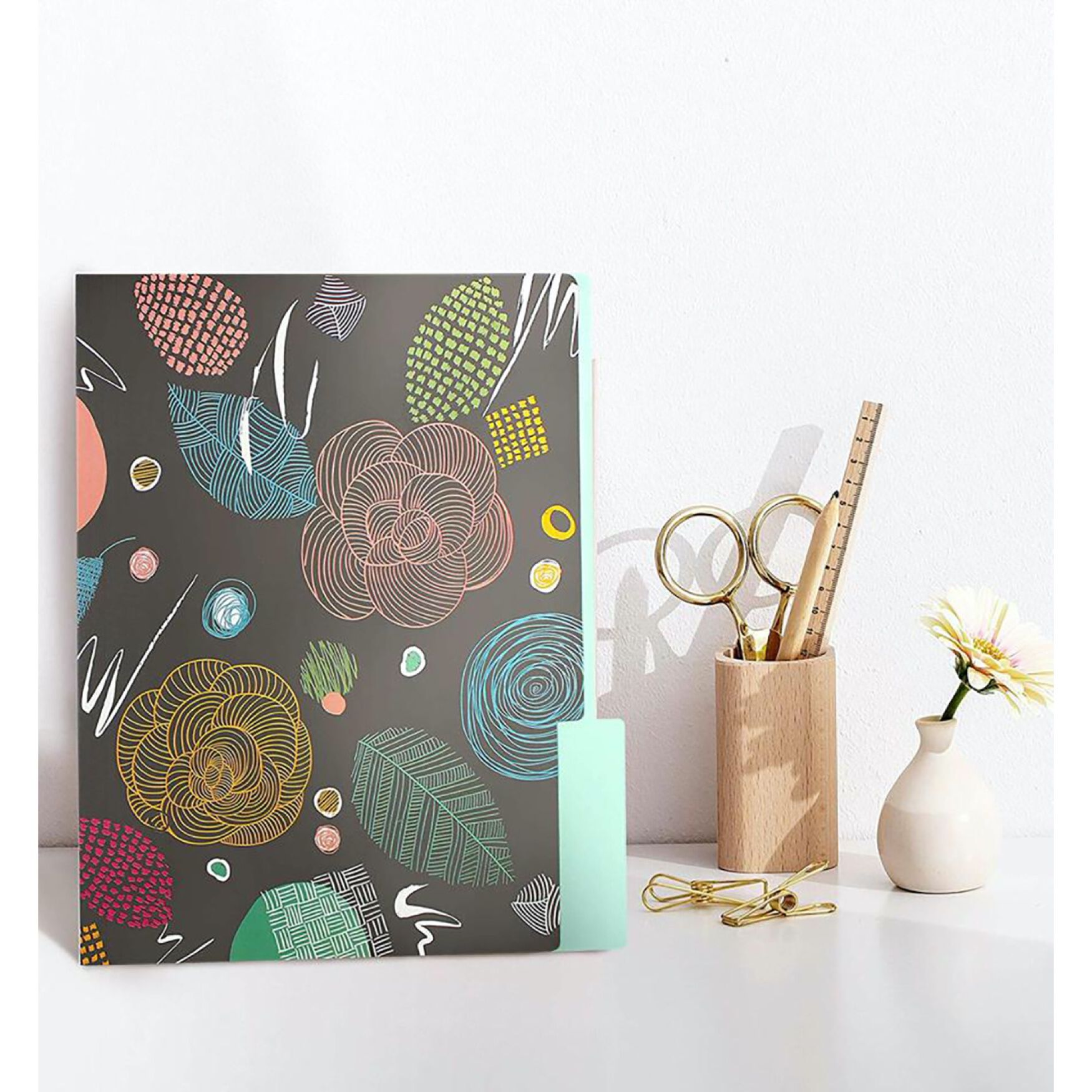 Abstract File Folders - 12 Folders, O, hi-res image number 0