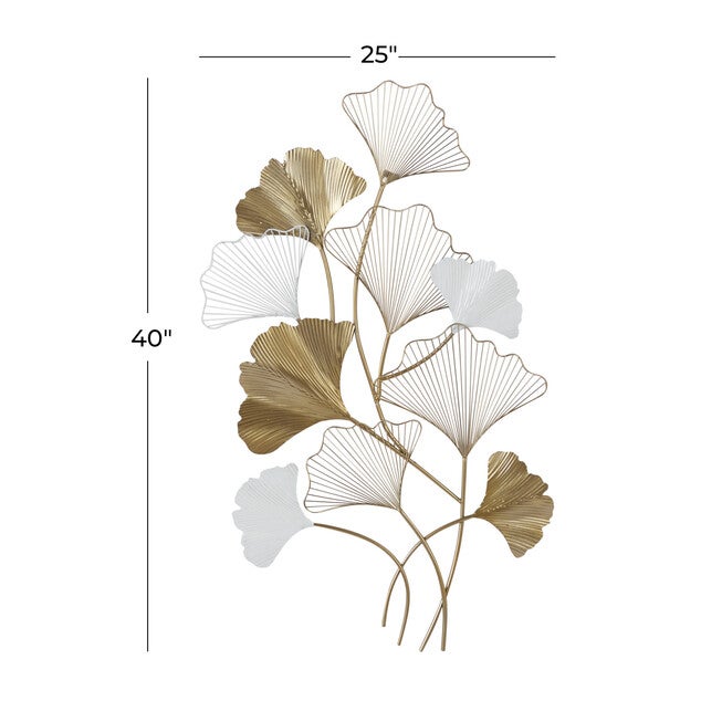 Gold Iron Glam Wall Decor, , alternate image number null
