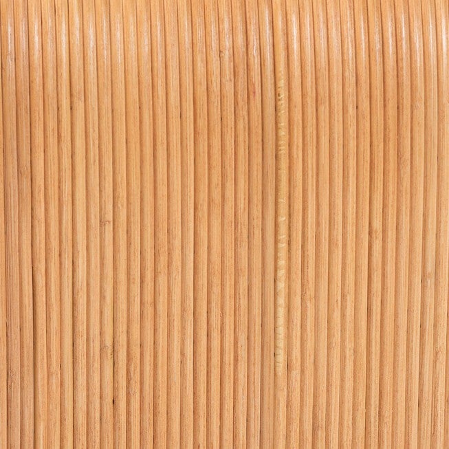 Guevara Bohemian Light Honey Fluted Rattan Coffee Table, LIGHT, alternate image number 5