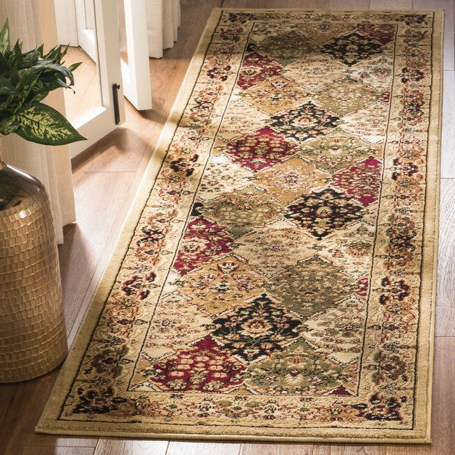 Lyndhurst 221 Multi / Beige 2'-3 inches X 20' Runner Rug, , on-hover image number null