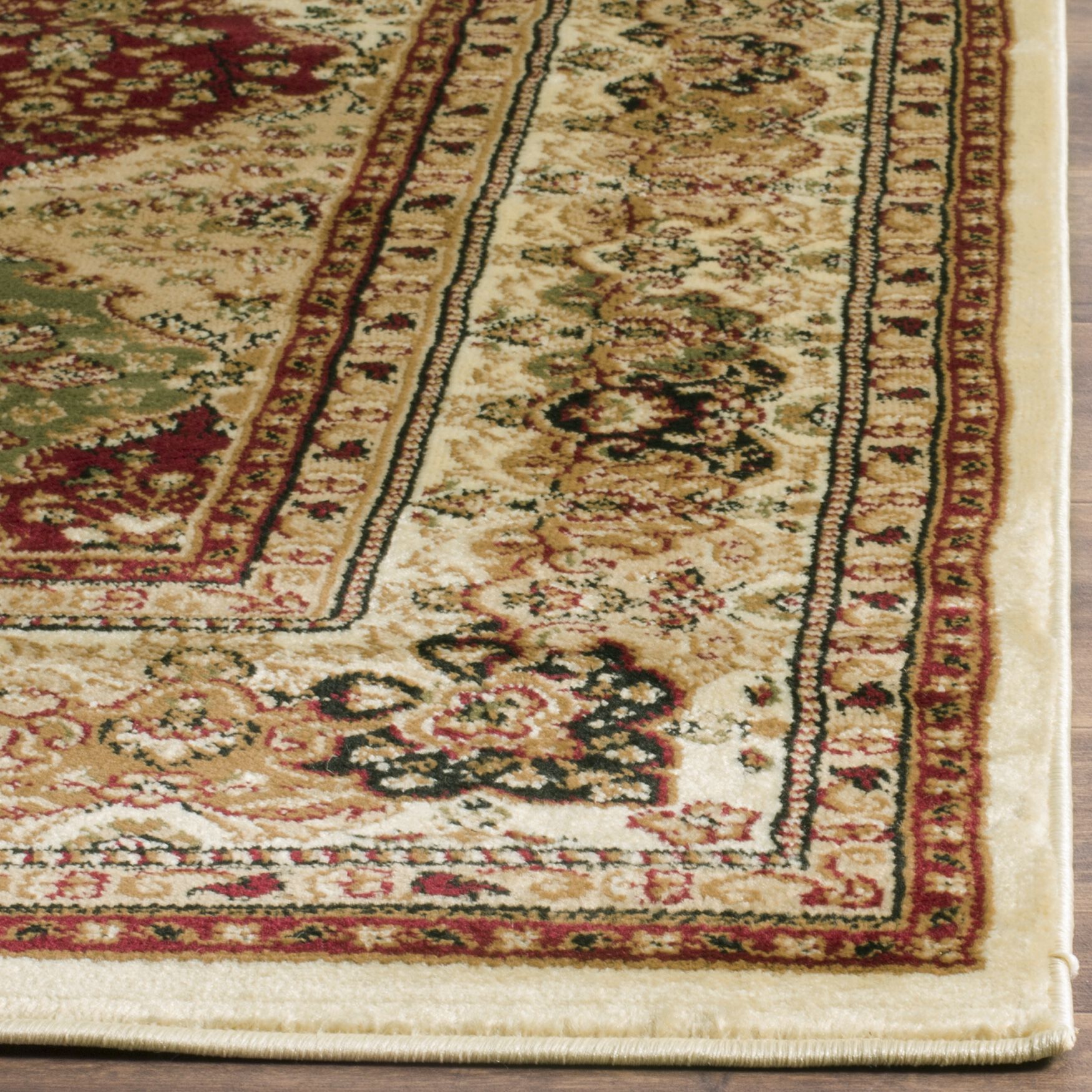 Lyndhurst Multi / Ivory 2'-3 inches X 8' Runner Rug, , alternate image number 2
