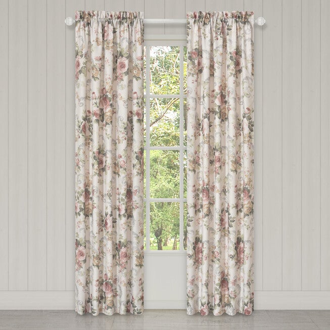 Chablis 84 Inch Window Panel Pair, ROSE GOLD, hi-res image number null