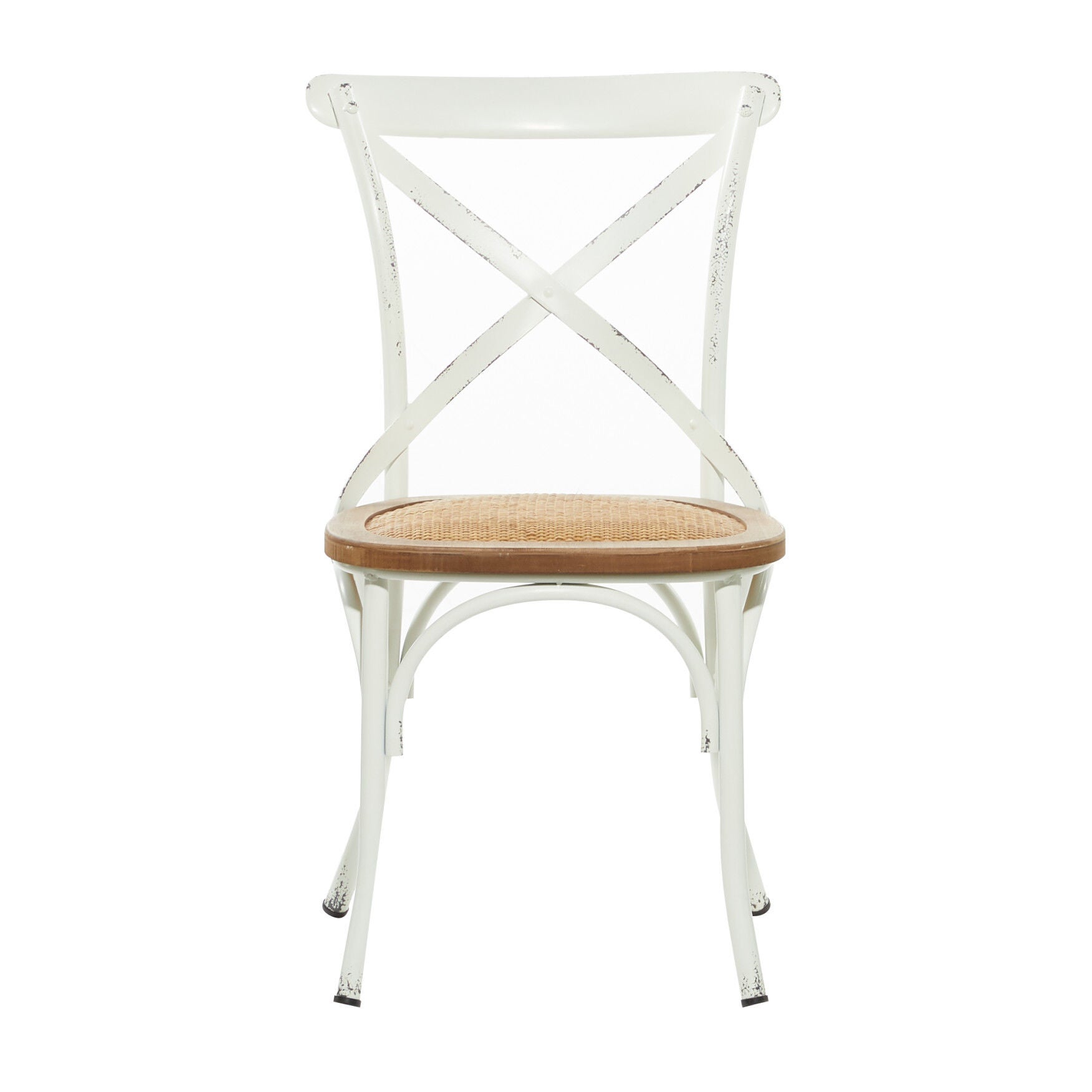 White Iron Farmhouse Dining Chair, , alternate image number 3