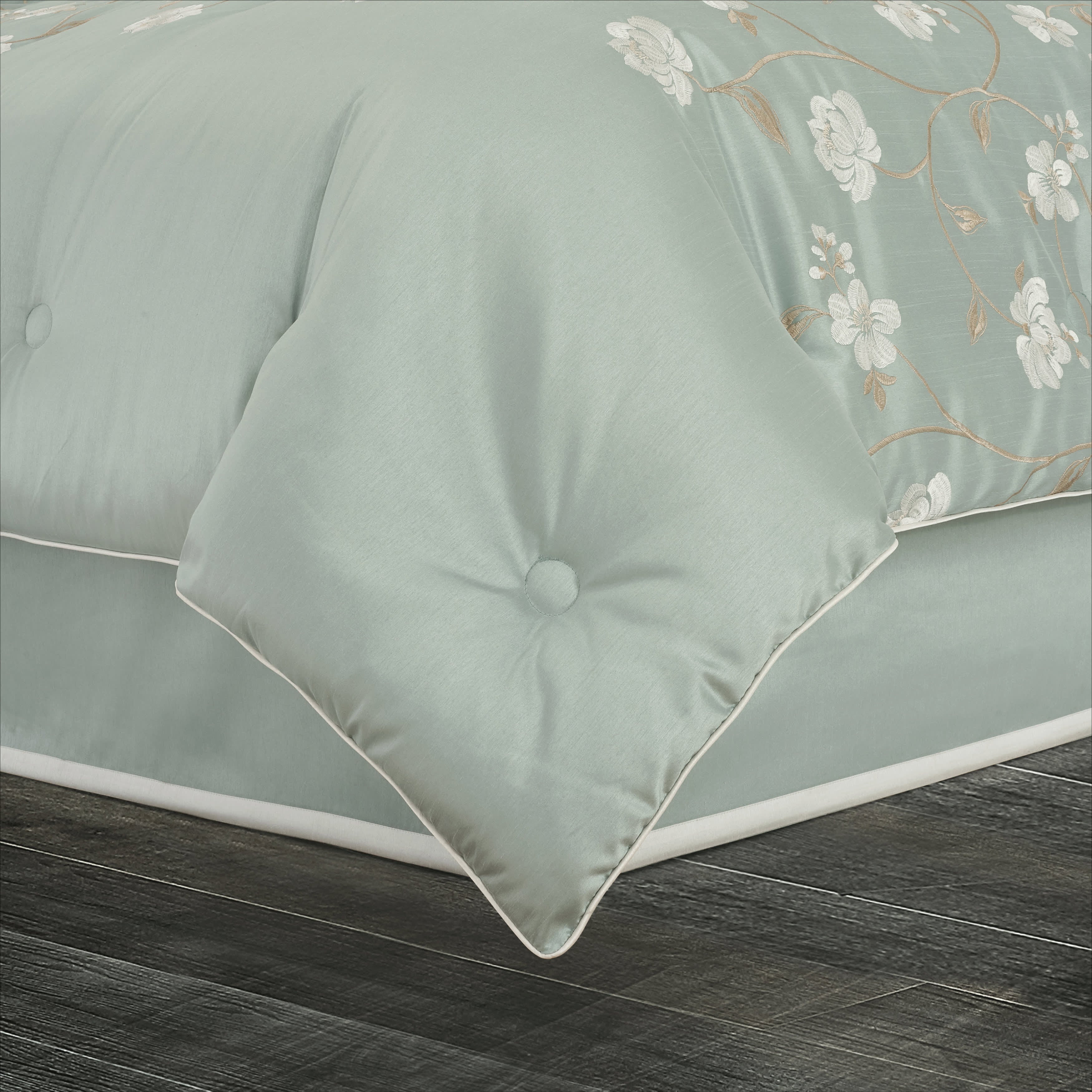 Spring Garden 4 Piece Comforter Set, SPA, alternate image number null