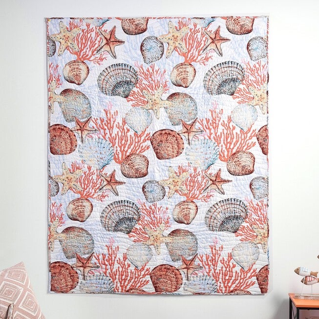 Beach Days Throw Blanket, , on-hover image number null