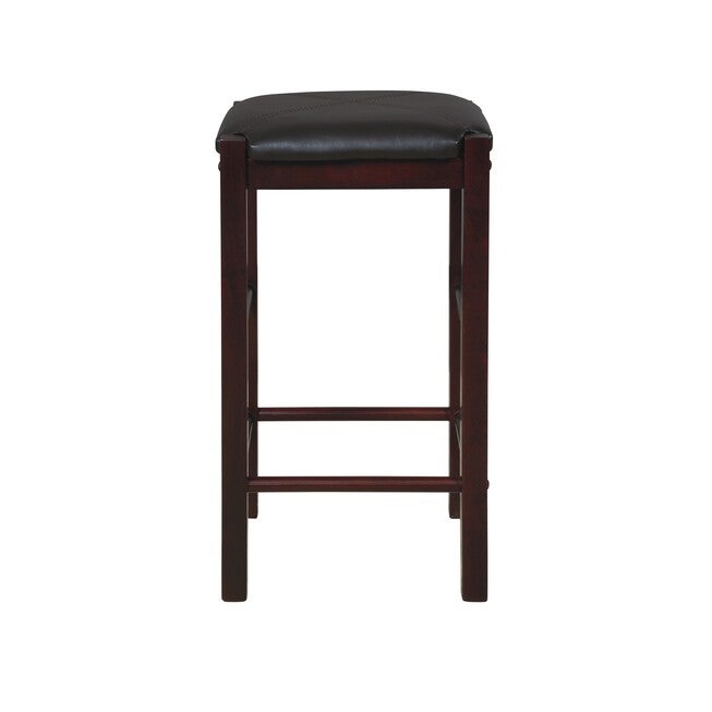Lancer Backless Counter Stools, Espresso - Set of Two, , alternate image number 2