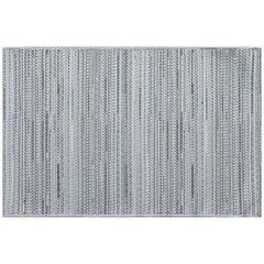 Liora Manne Miranda Tweed Stripe Indoor/Outdoor Area Rug Aqua 2