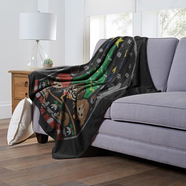 Wb Harry Potter Celebrating Together Silk Touch Throw, , alternate image number null