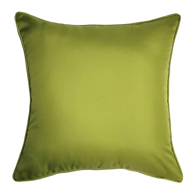 Edie @ Home Indoor/Outdoor Bold Embroidered Bird Decorative Throw Pillow 18X18, Leaf Multi, , on-hover image number null