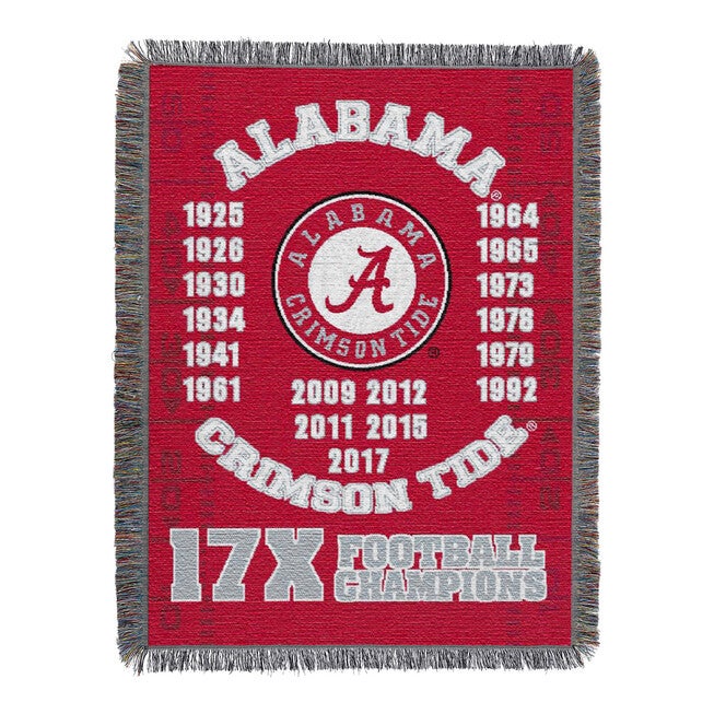 Alabama Commemorative Series Throw, MULTI, hi-res image number null