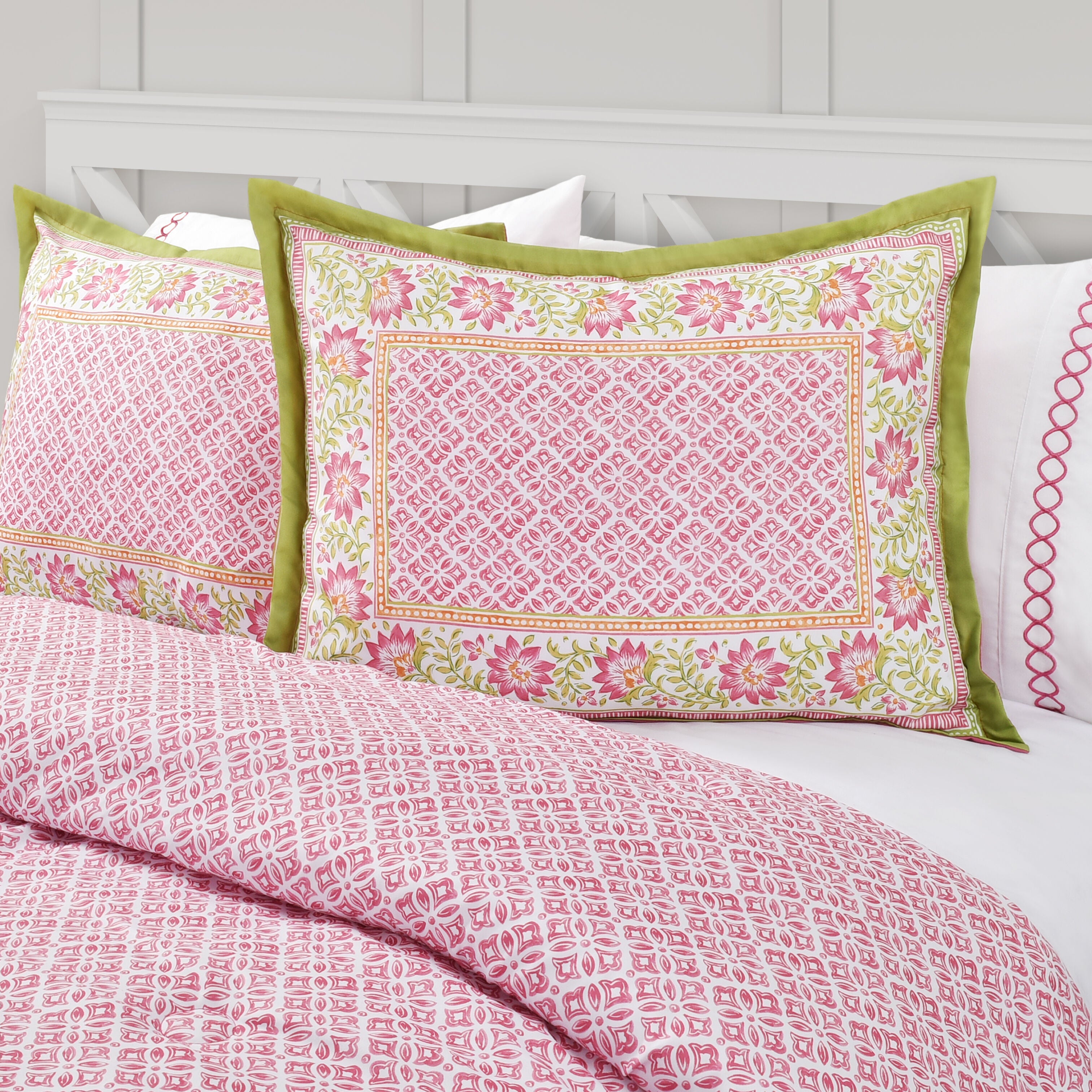 SHILOH TWIN/TWIN XL 2PC. COMFORTER SET, PINK, alternate image number 1