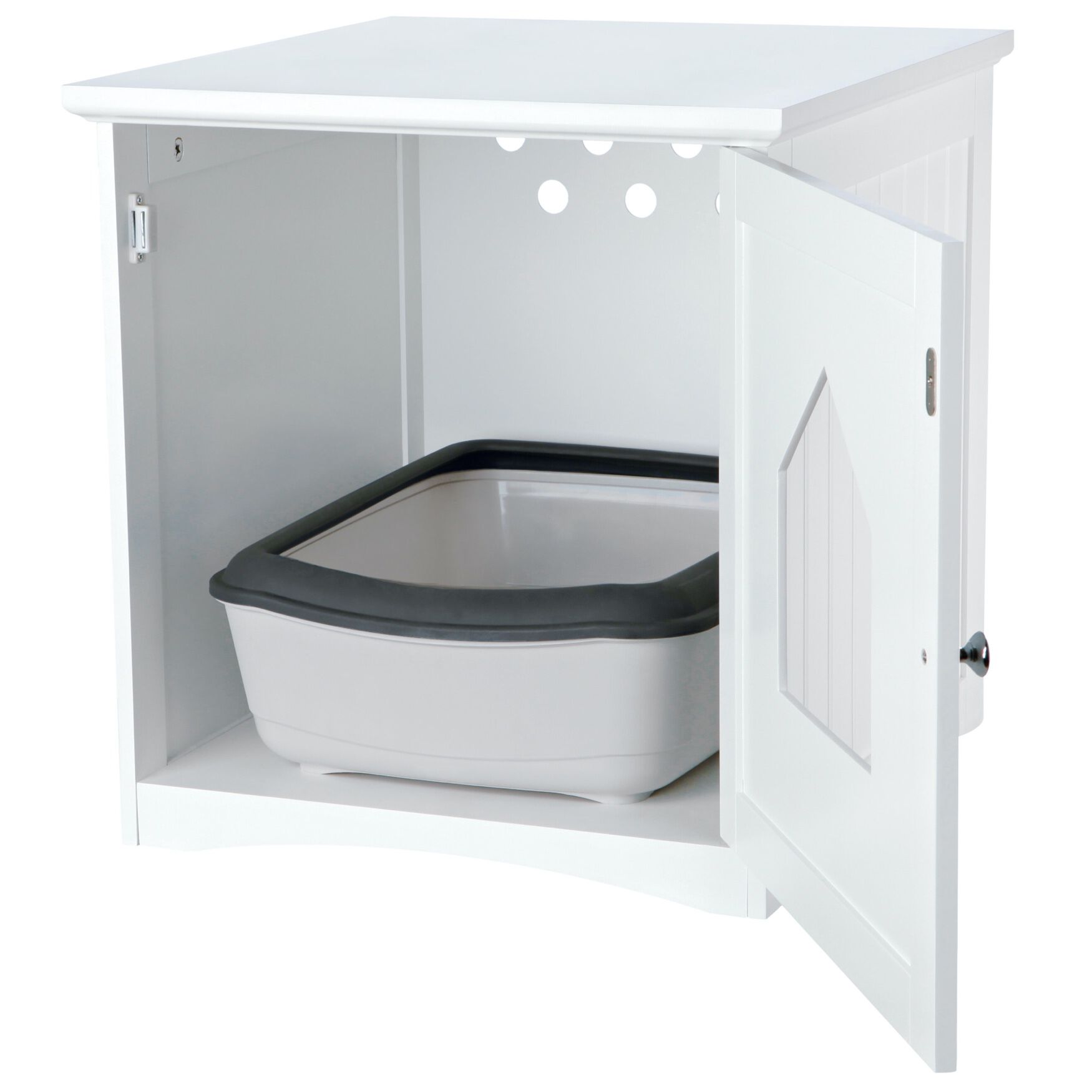 Standard Wooden Litter Box Enclosure, , alternate image number 2