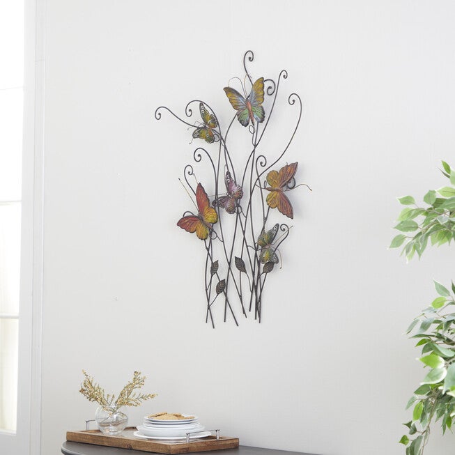 Brown Metal Eclectic Wall Decor, , alternate image number 11