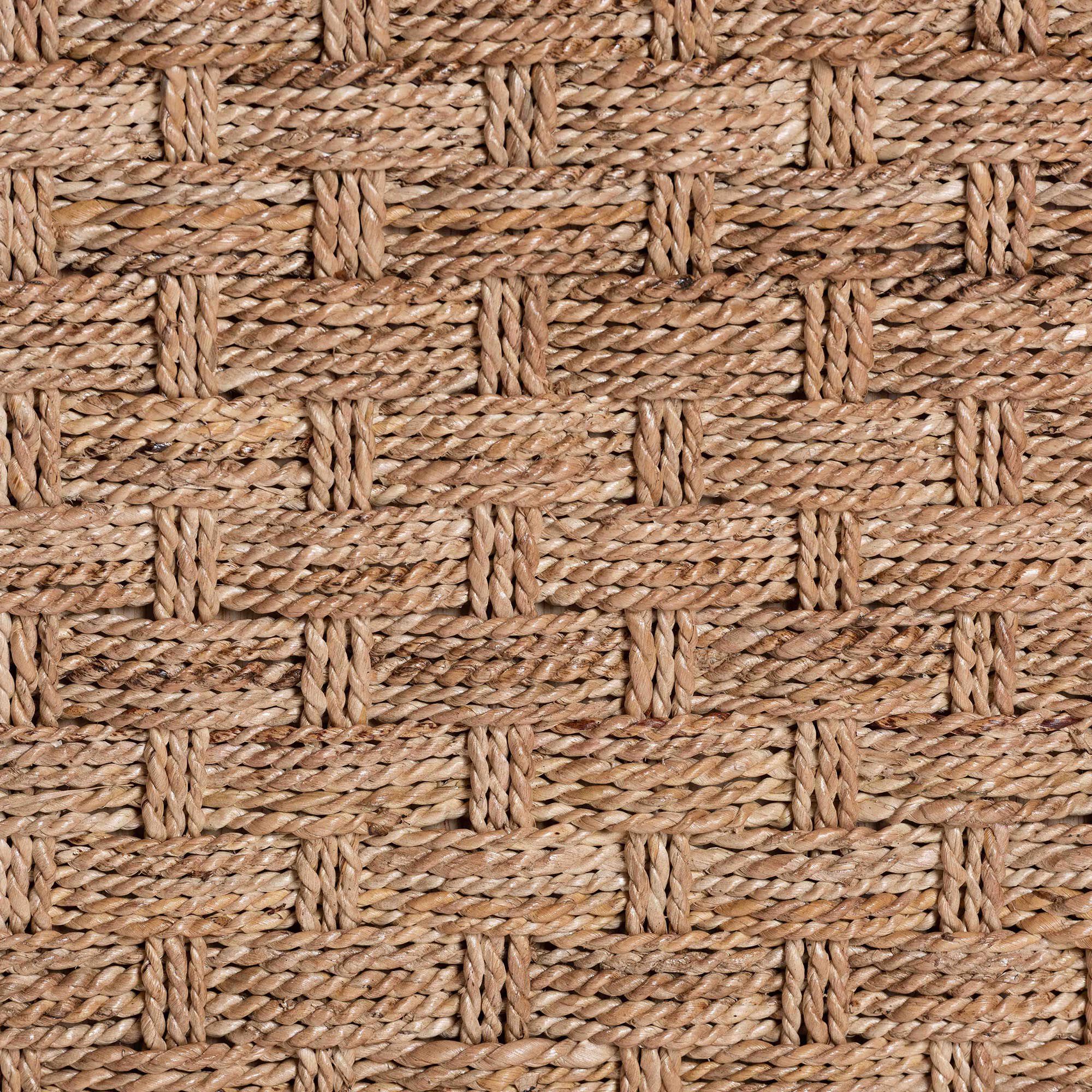 Rhinos Handwoven Seagrass Coffee Table, BROWN, alternate image number 6