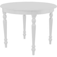 Philippe Round Dining Table, White