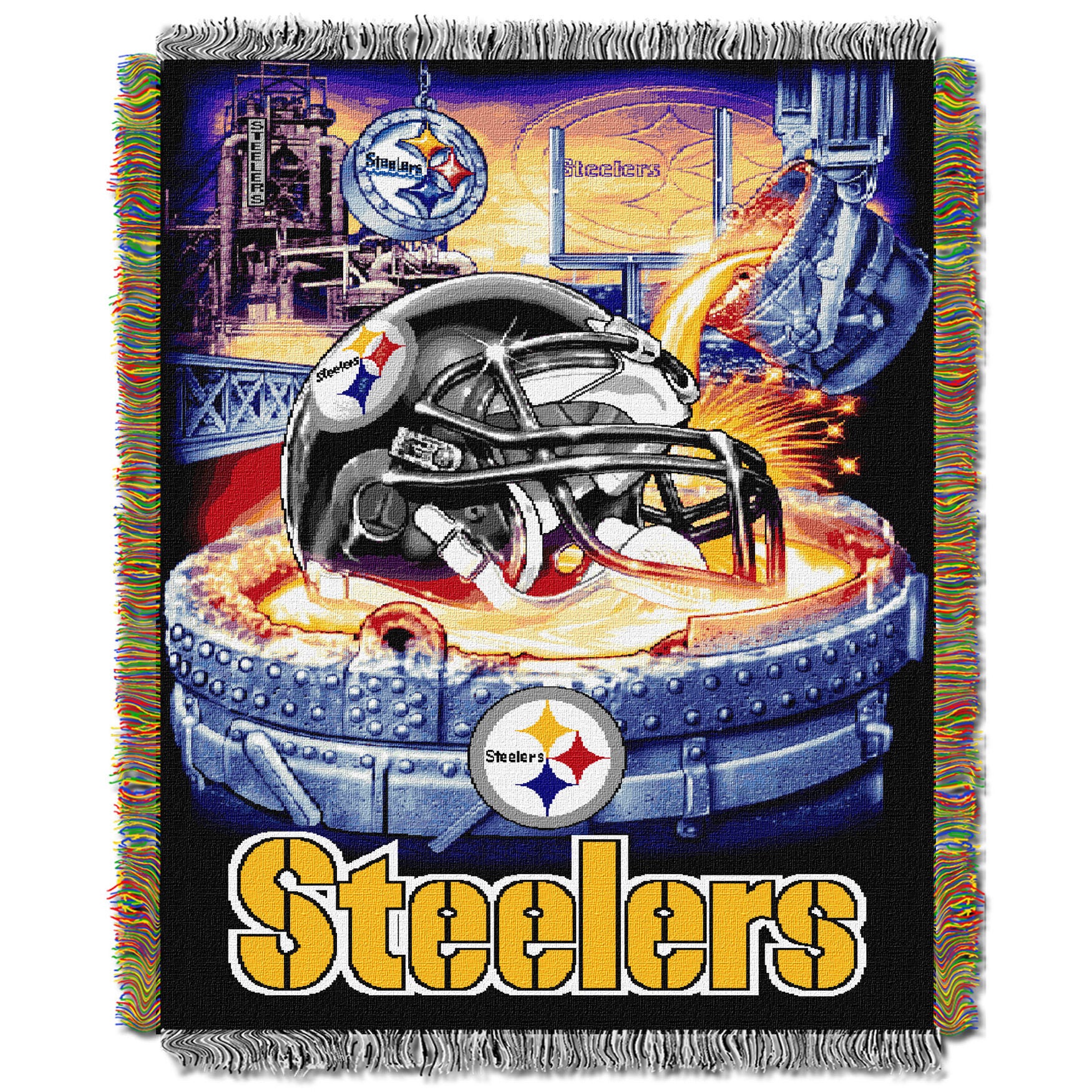 Steelers Home Field Advantage Throw, MULTI, hi-res image number 0