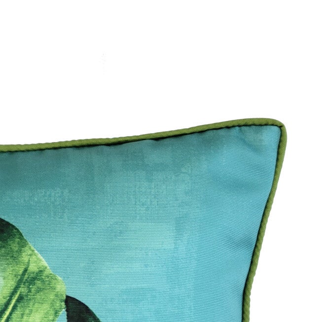 New York Botanical Garden® Indoor/Outdoor Monstera Leaf Decorative Throw Pillow 20X20, Leaf Multi, , alternate image number null