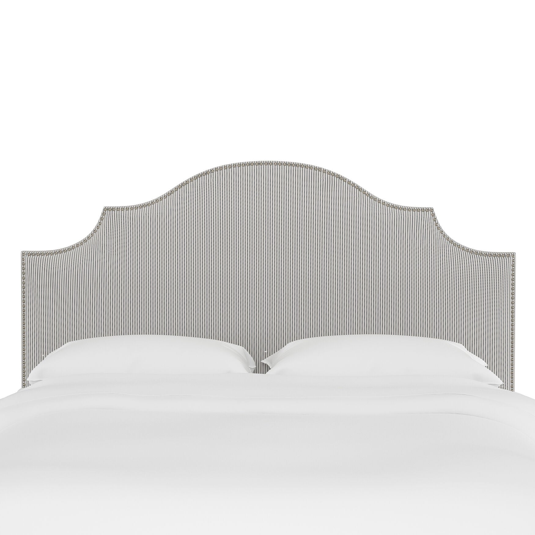 Baxton Studio Camila Queen Size Headboard - Walnut Finish Wood With Woven Rattan, Height Adjustable