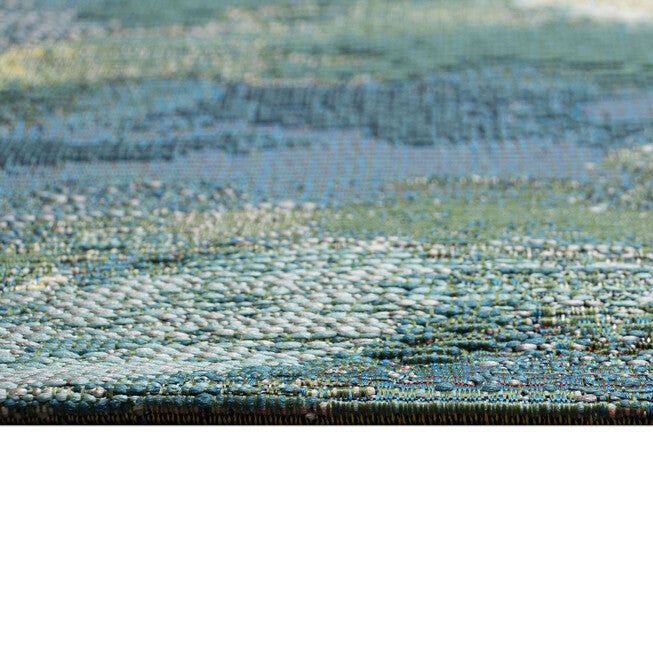 Marina Watercolor Pond Indoor/Outdoor Area Rug Multi, , alternate image number 2