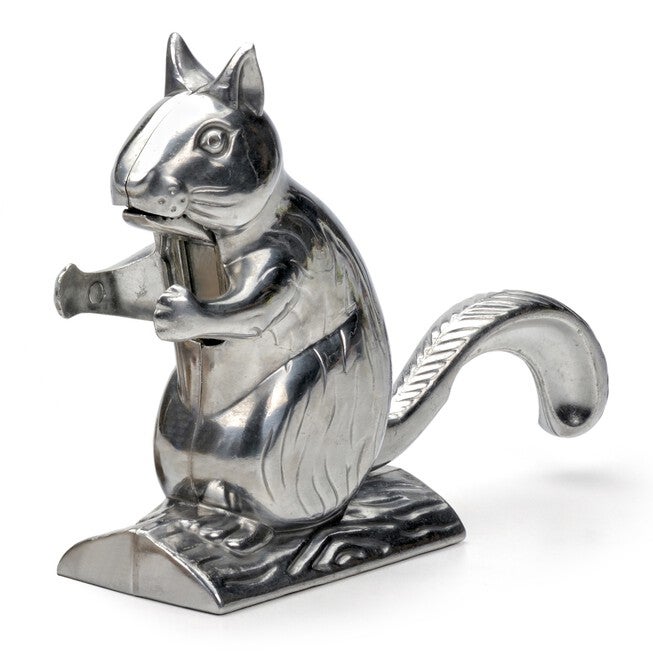 Nutty Squirrel Nutcracker, GRAY, hi-res image number null