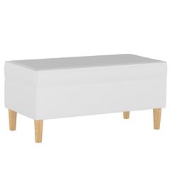 Twill Storage Bench