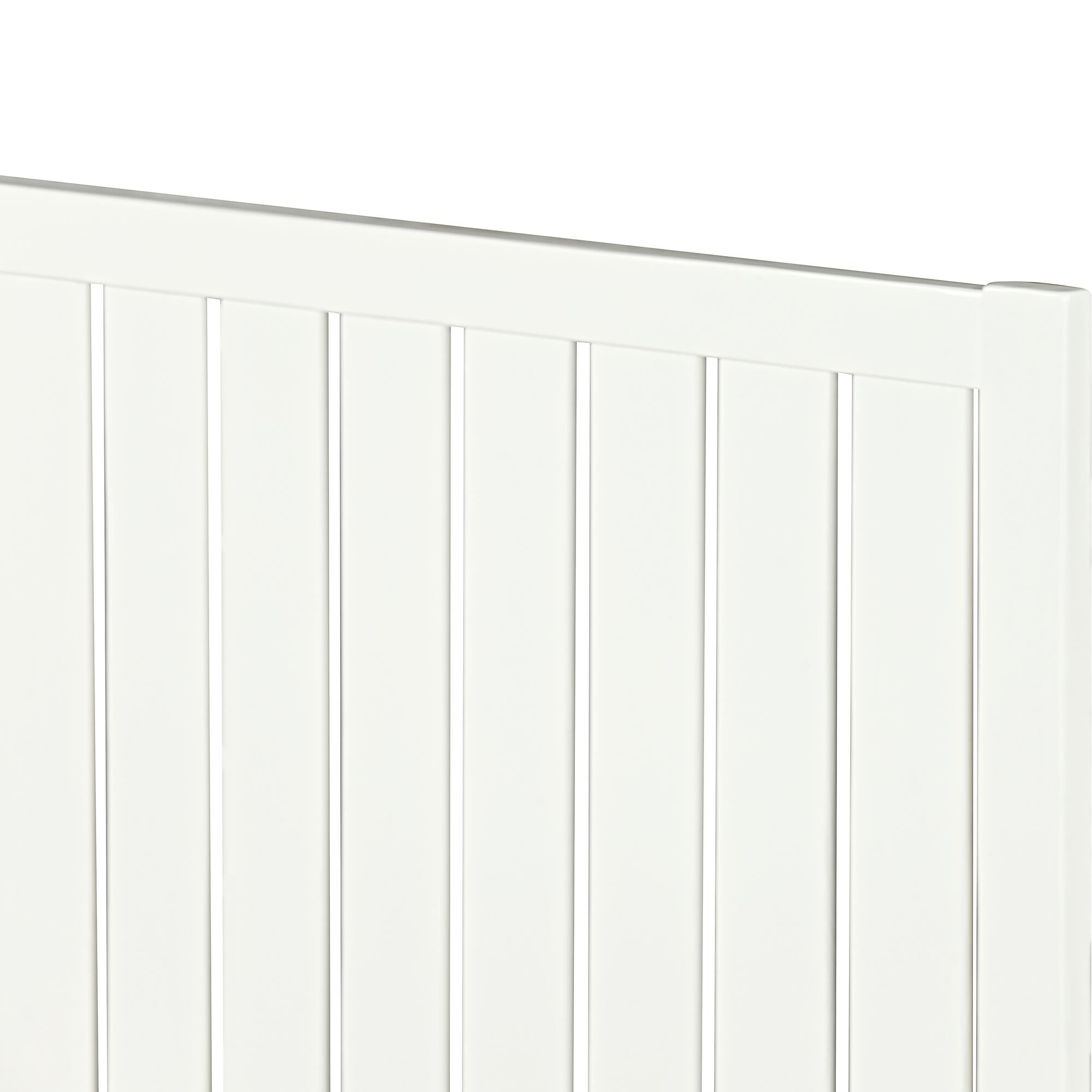 Graham Wooden Platform Bed in Black, Queen, WHITE, alternate image number 7