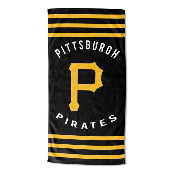 Pirates Stripes Beach Towel, MULTI, hi-res image number null