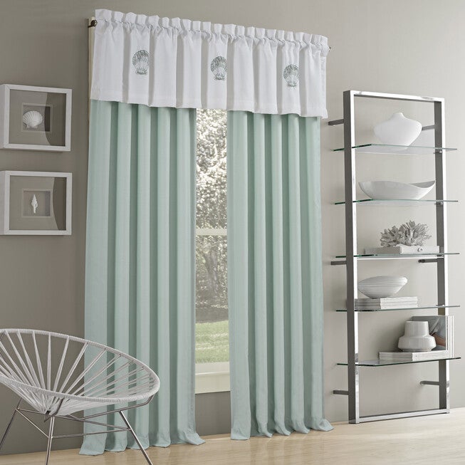 Water's Edge 84 Inch Window Panel Pair | Woman Within