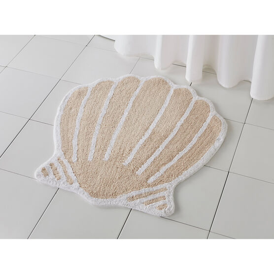 Shell Bath Mat, SAND, hi-res image number null