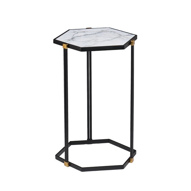 Kerrisdale Faux Marble Nesting Tables 2Pc Set, , on-hover image number null