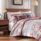 Kiva Western Boho Quilt And Pillow Sham Set, STONE, hi-res image number null