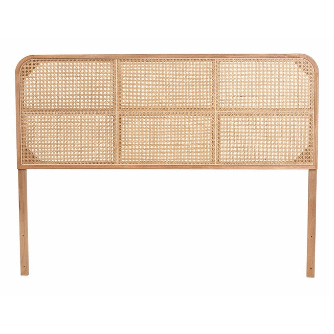 Lainer Modern Bohemian Bamboo Queen Size Headboard, , on-hover image number null