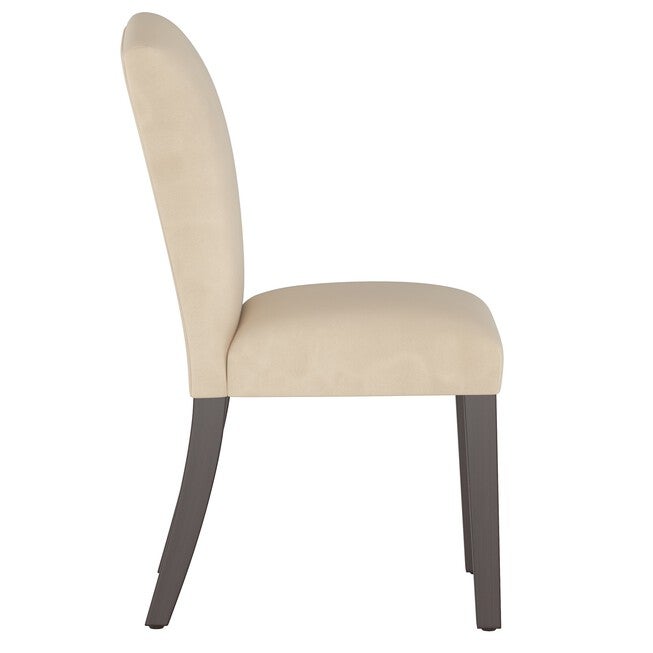 Velvet Back Dining Chair, , alternate image number 2
