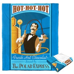 Wb Polar Express Hot Hot Hot! Silk Touch Throw Blanket