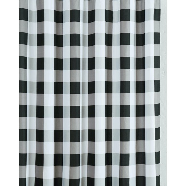 Everyday Buffalo Plaid Shower Curtain, , alternate image number null
