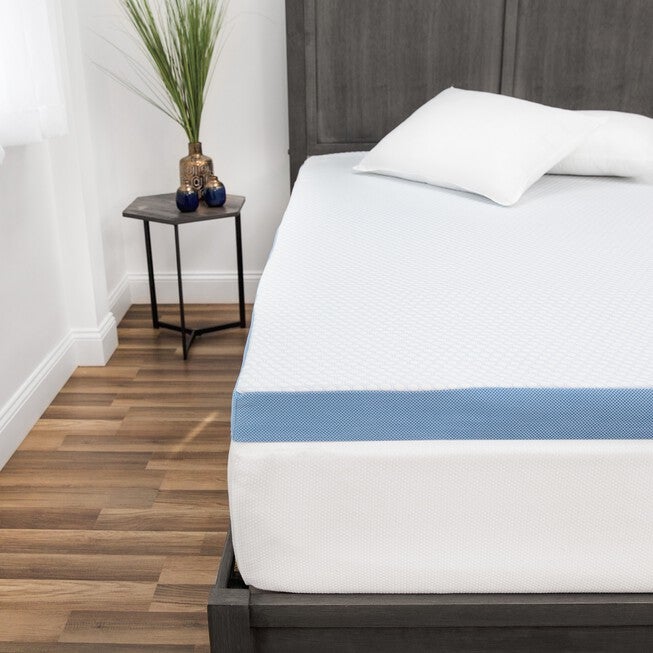 SensorPEDIC 3-Inch Elite Cooling Gel-Infused Memory Foam Mattress Topper, , alternate image number 9