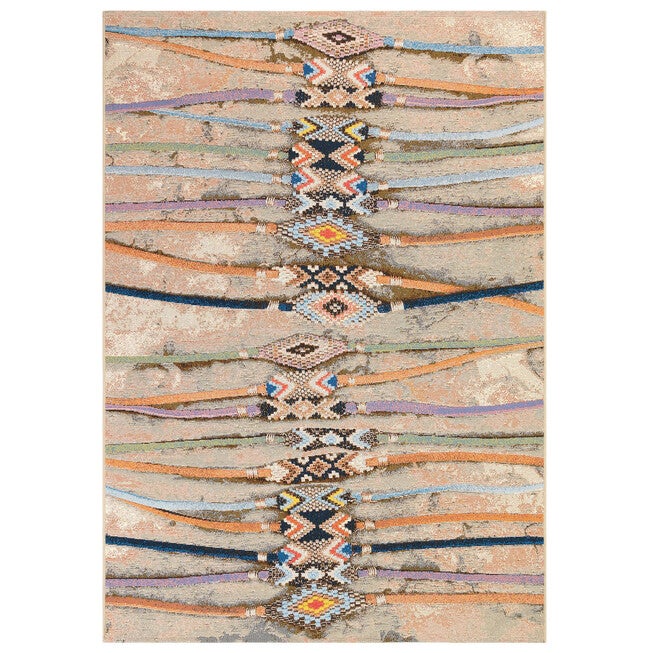 Liora Manne Marina Aztec Indoor/Outdoor Rug, MULTI, hi-res image number 0