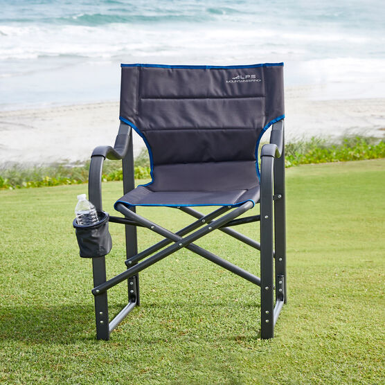425 lbs. Weight Capacity Director Camp Chair, CHARCOAL BLUE, hi-res image number null