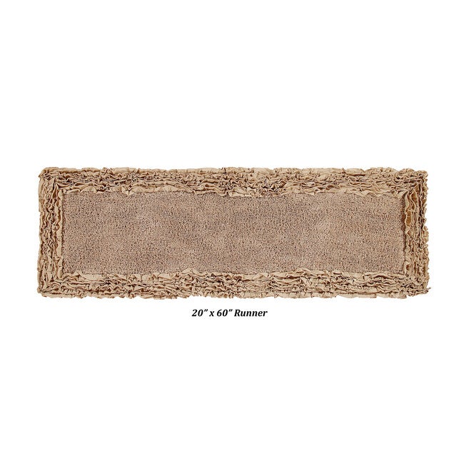 Shaggy Border Bath Rug Mat, 5 Pc Set 39283, , alternate image number 5