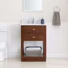 Lellerman Italian Marble Bath Vanity Sink, BROWN, hi-res image number null