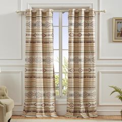 Phoenix Window Curtain Panels, Set of 2, 84"