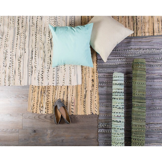 Multi Gray Rag Rug 50X80Cm, , on-hover image number 1