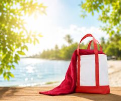 Tote Bag With Free Throw