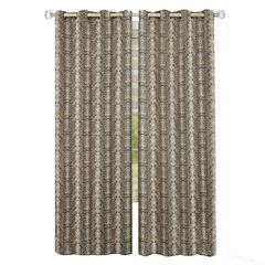 Python Grommet Window Curtain Panel